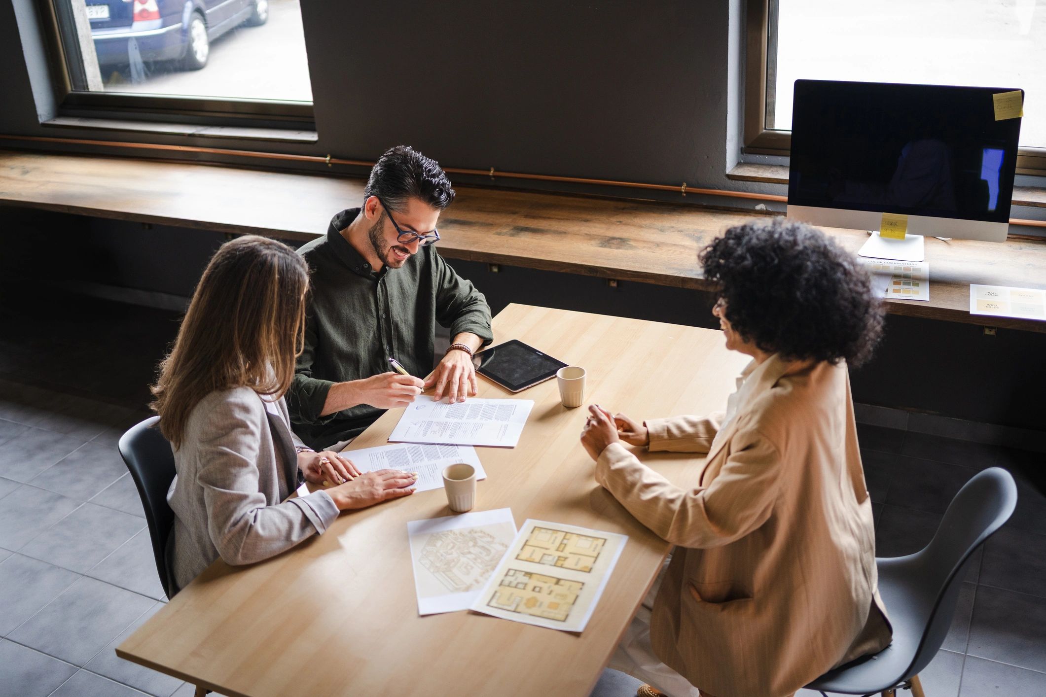 mortgage lending team professional office
